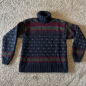 Polo by Ralph Lauren - Vintage Hand-Knit Wool Sweater